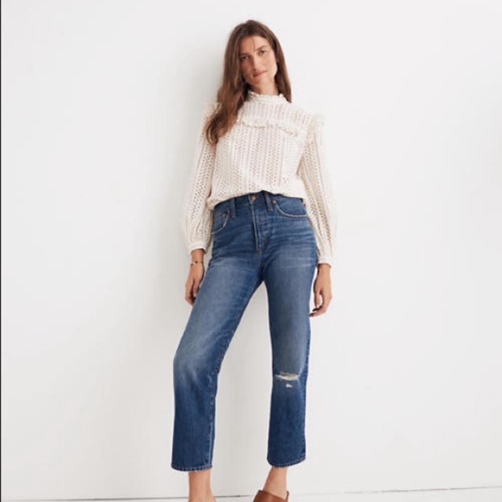 Madewell Classic Straight Jeans